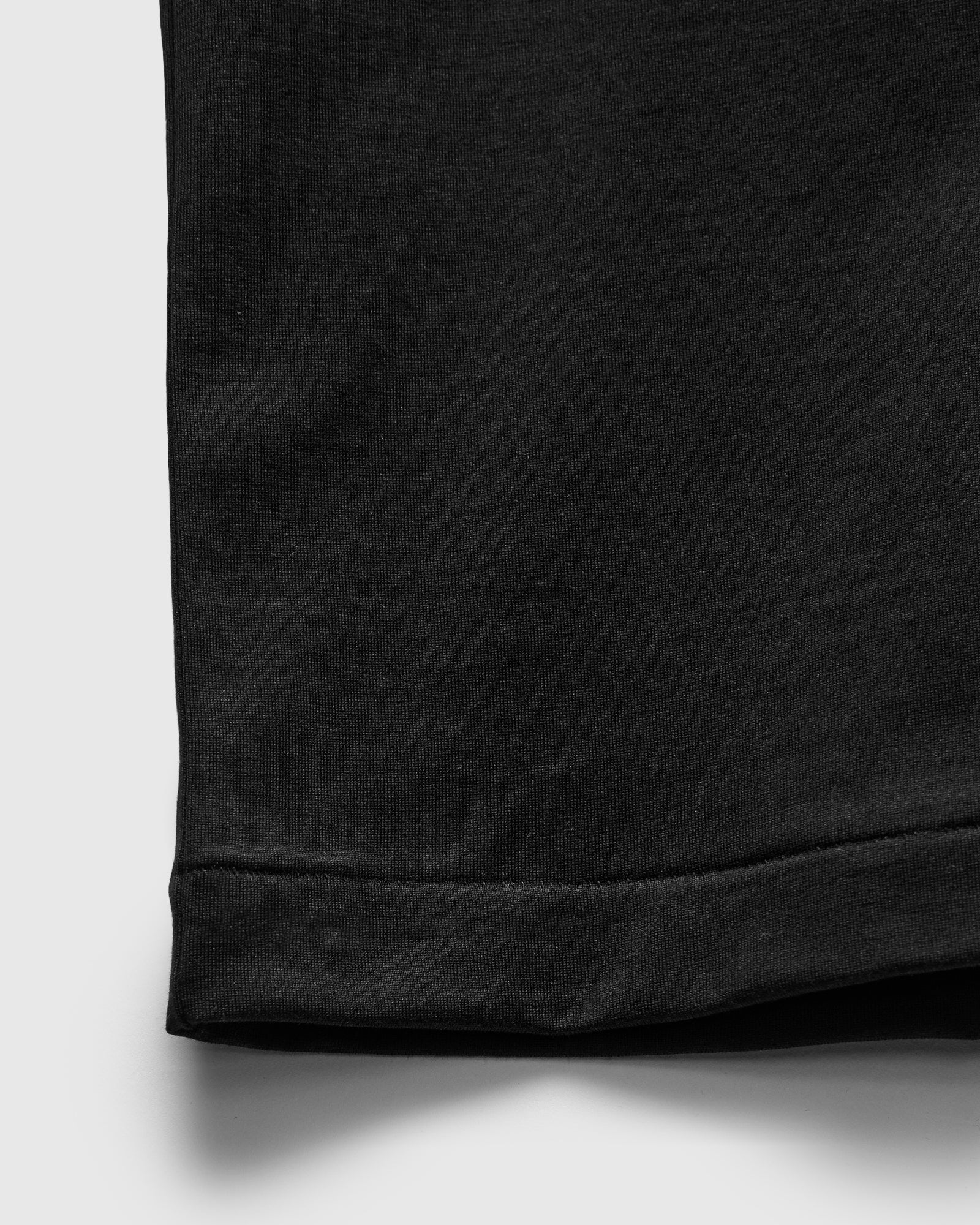 Suvin Cotton Suede Tenjiku S/S Tee in Black - Image 5