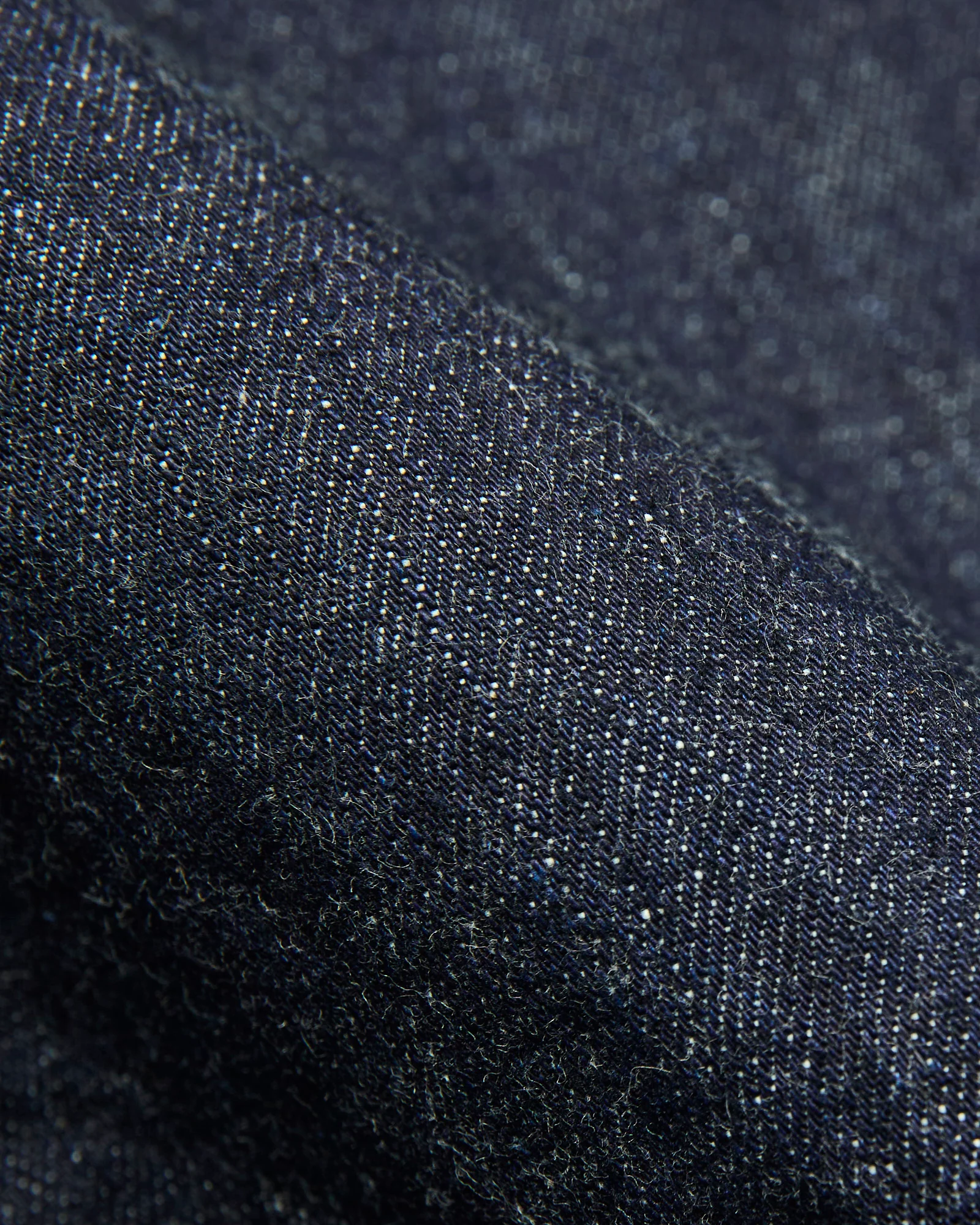 OR-401 Tailor Denim Jacket in Rinsed Indigo - Image 9