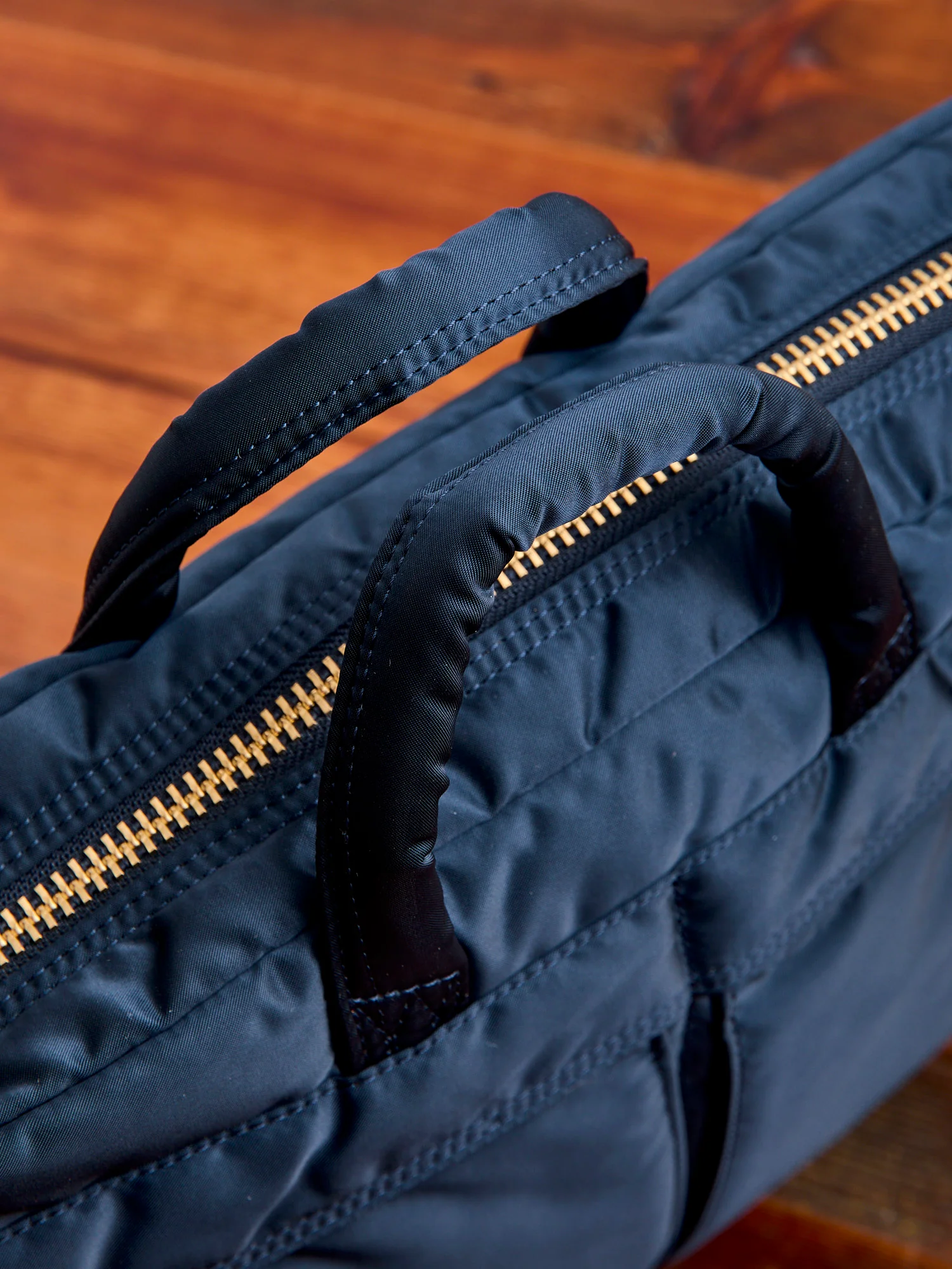 "Tanker" 2-Way Briefcase in Iron Blue - Image 7