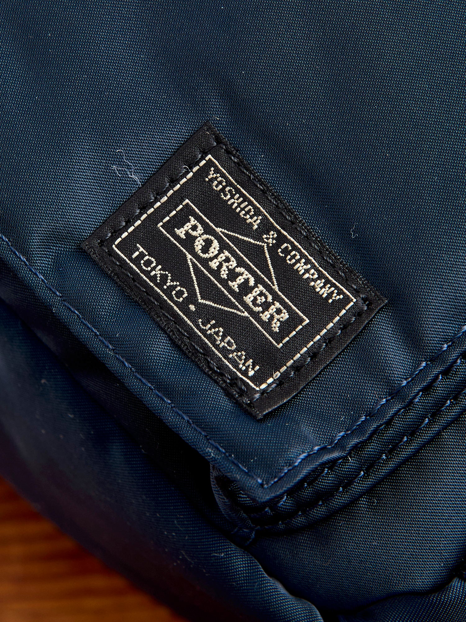 "Tanker" 2-Way Waist Bag in Iron Blue - Image 4