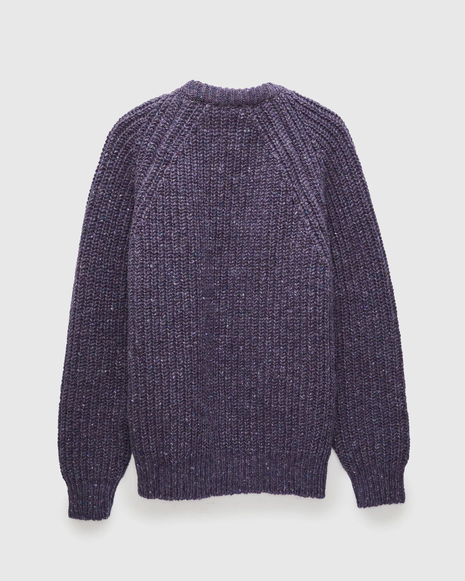"Taste Of The Future" Wool Knit Sweater in Violet Dreams - Image 3