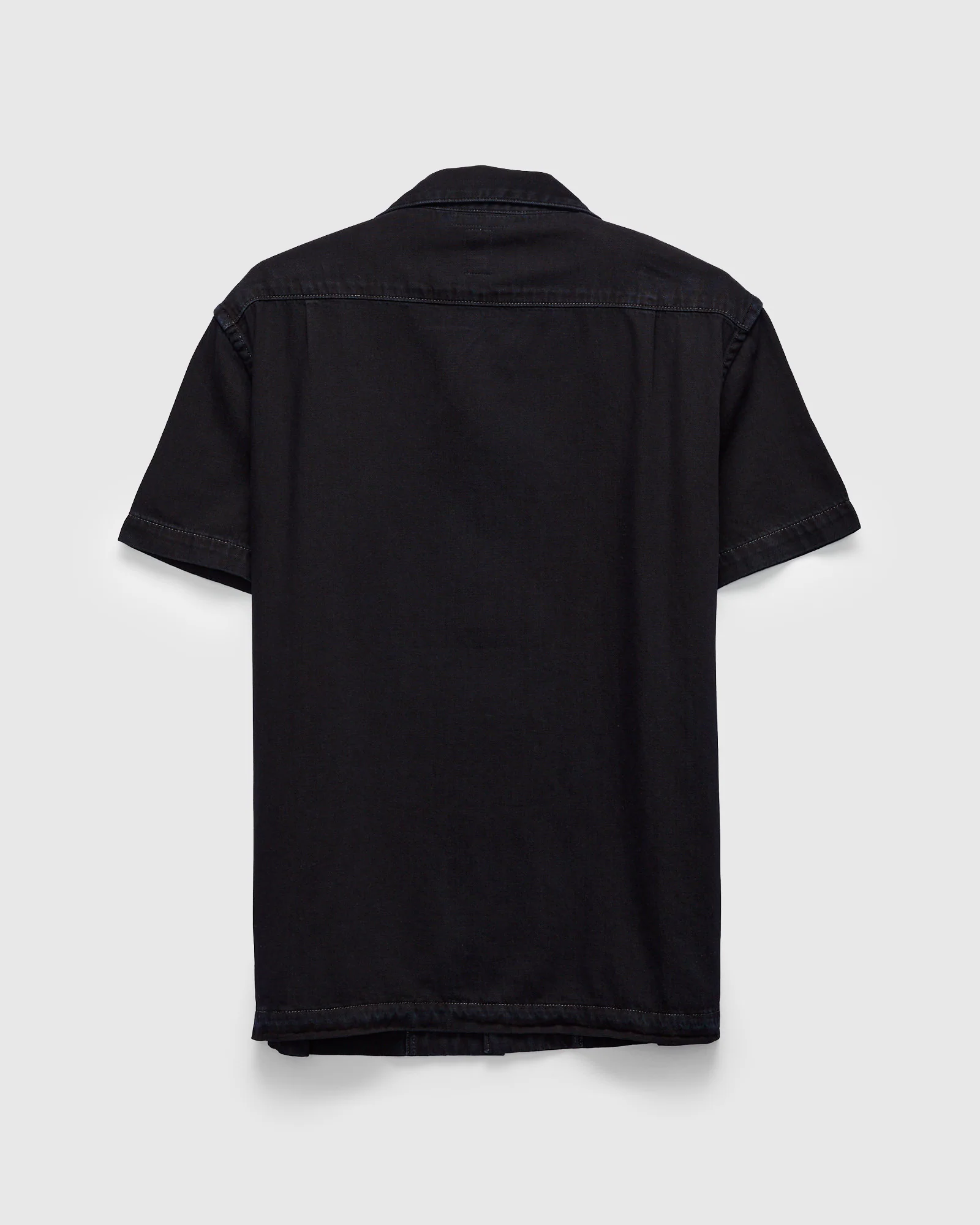 The Wrench Denim Short Sleeve Shirt in Nico - Image 3