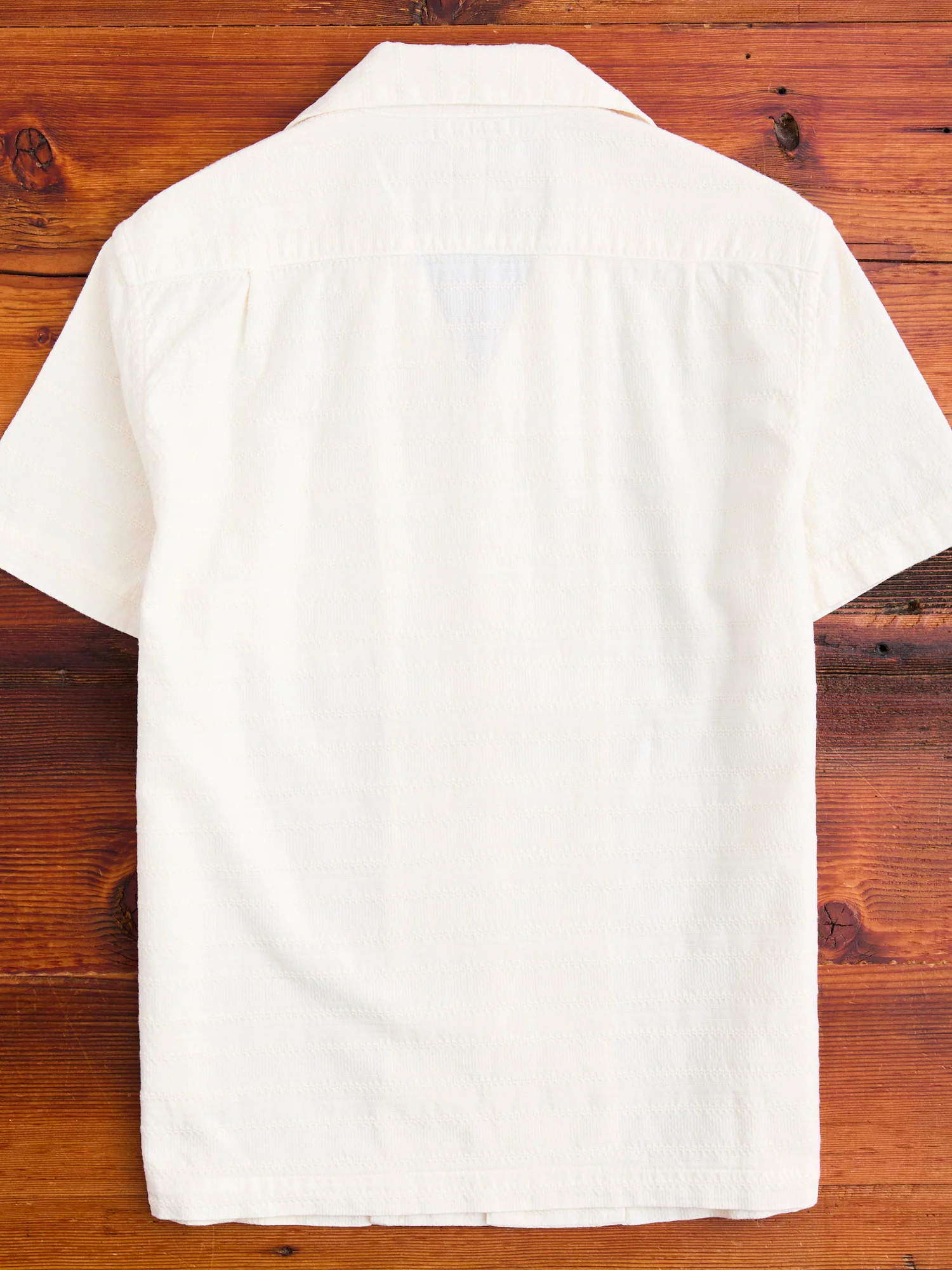 The Wrench Short Sleeve Shirt in Ivory - Image 10