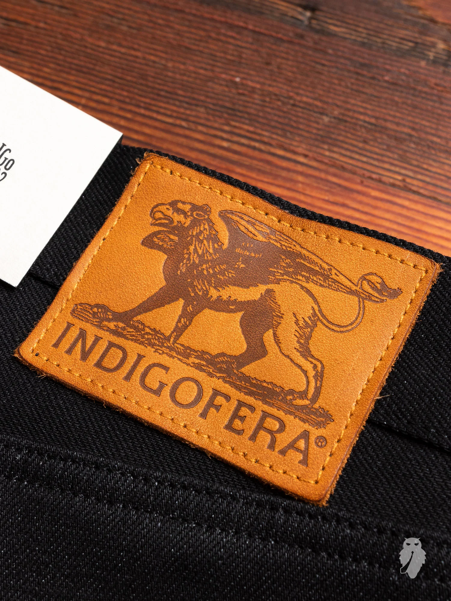 "Thunder Black" 14oz Selvedge Denim - Nash Tapered - Image 3