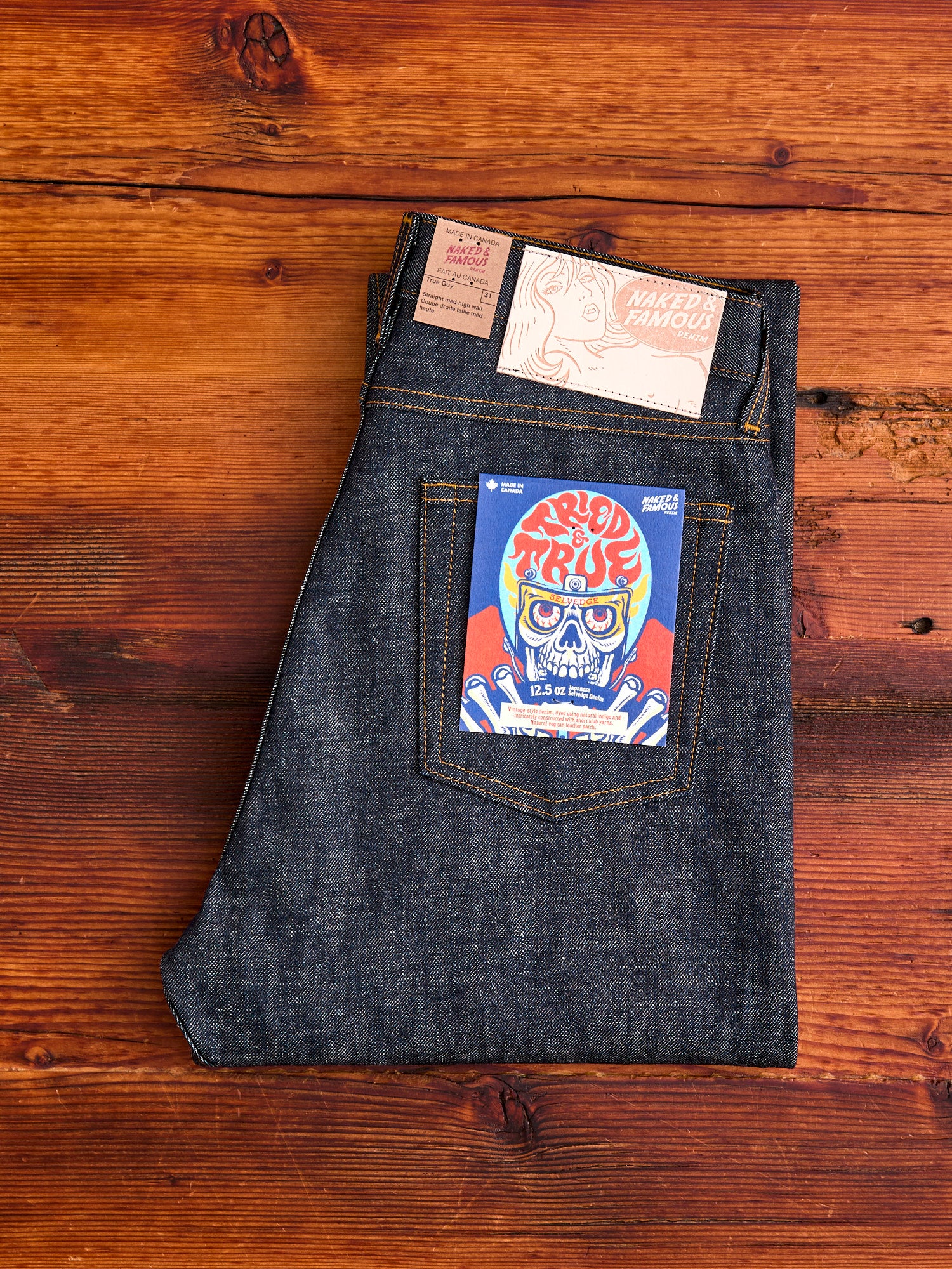 "Tried & True Selvedge" 12.5oz Selvedge Denim - True Guy Fit - Image 2