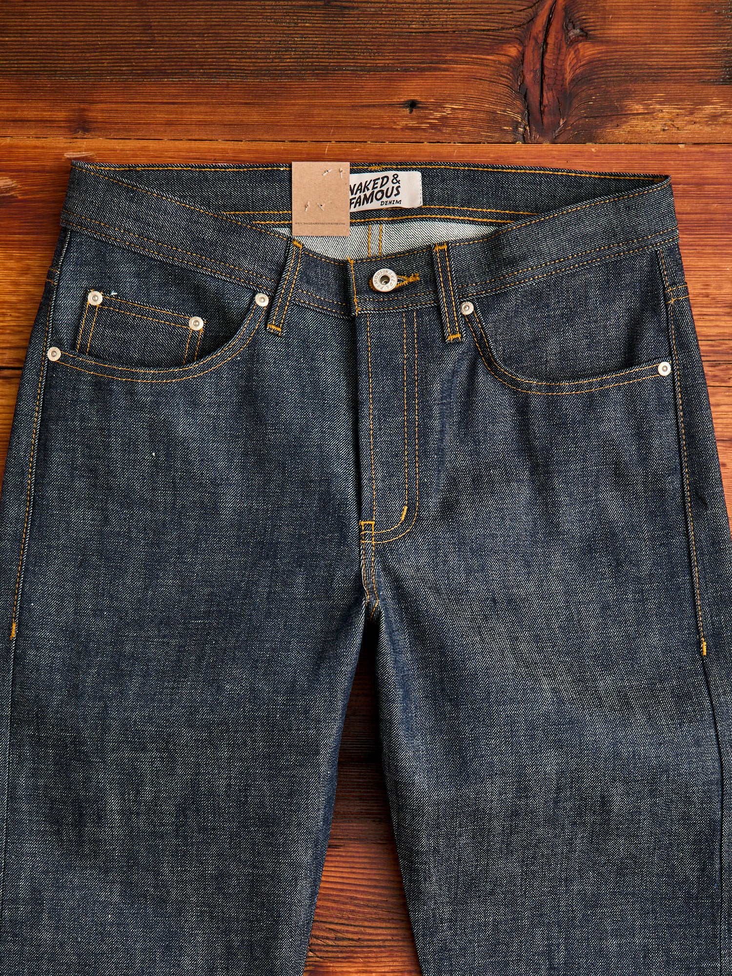 "Tried & True Selvedge" 12.5oz Selvedge Denim - Weird Guy Fit - Image 5