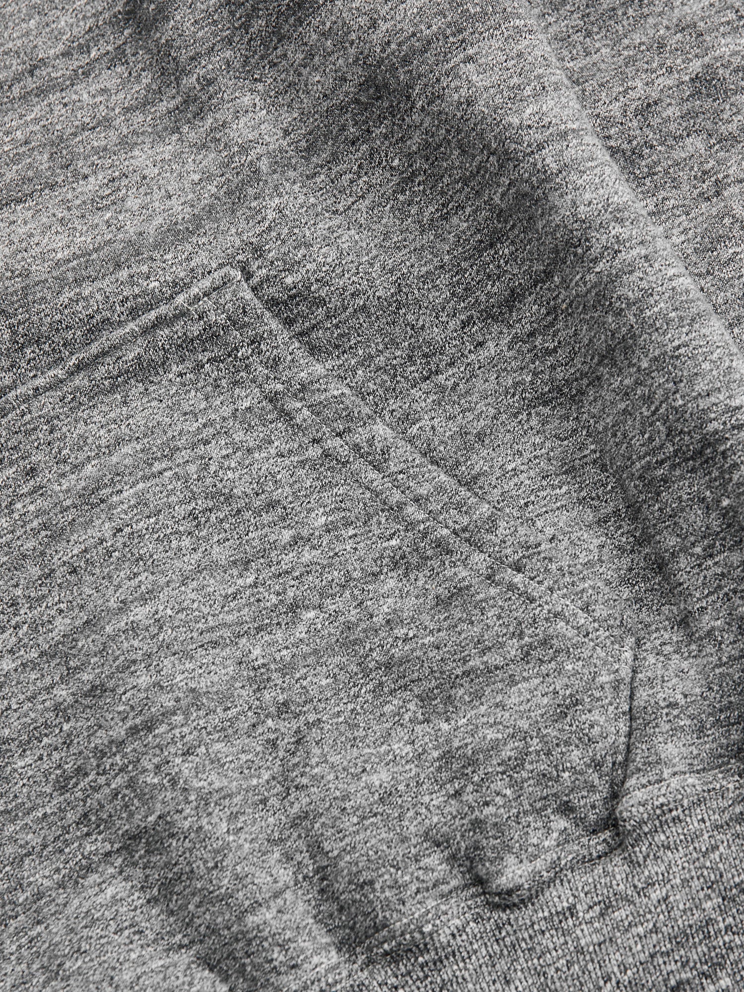 Tsuriami Loopwheel Hoodie in Heather Charcoal - Image 4