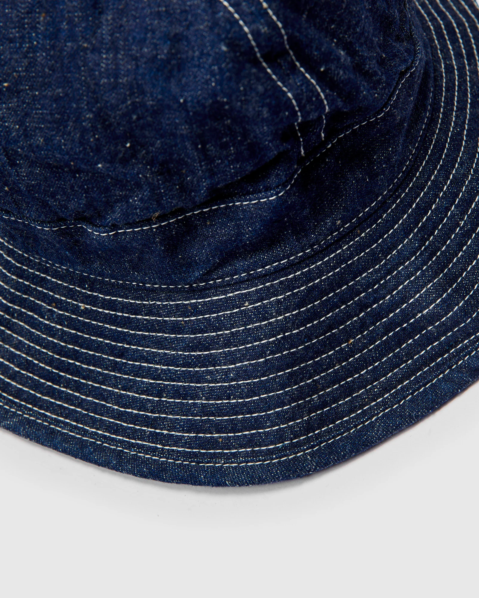 US Navy Hat in Rinsed Indigo - Image 3