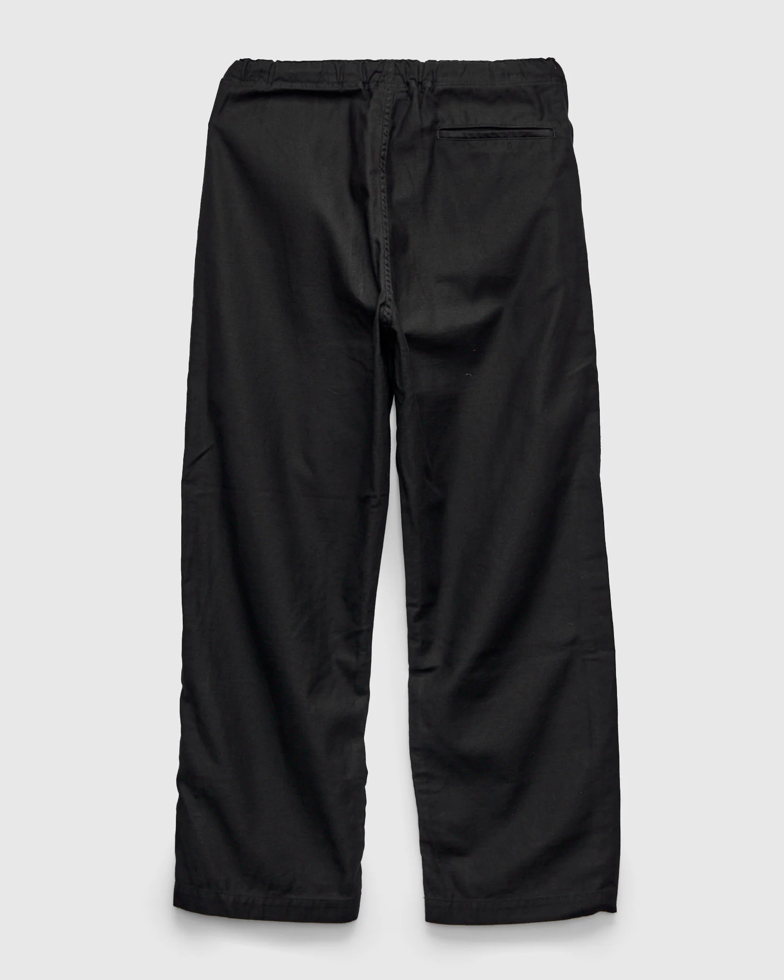 Wide Fit Reverse Satin New Yorker Pants in Black - Image 2
