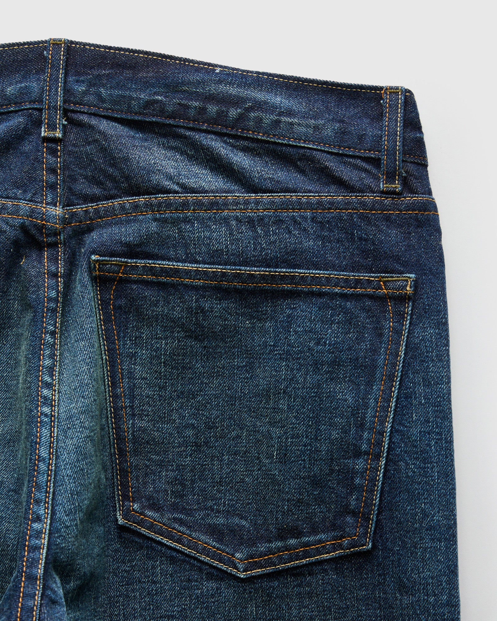 "Willie Eastland" 14oz Washed Selvedge Denim - Classic Straight Fit - Image 3