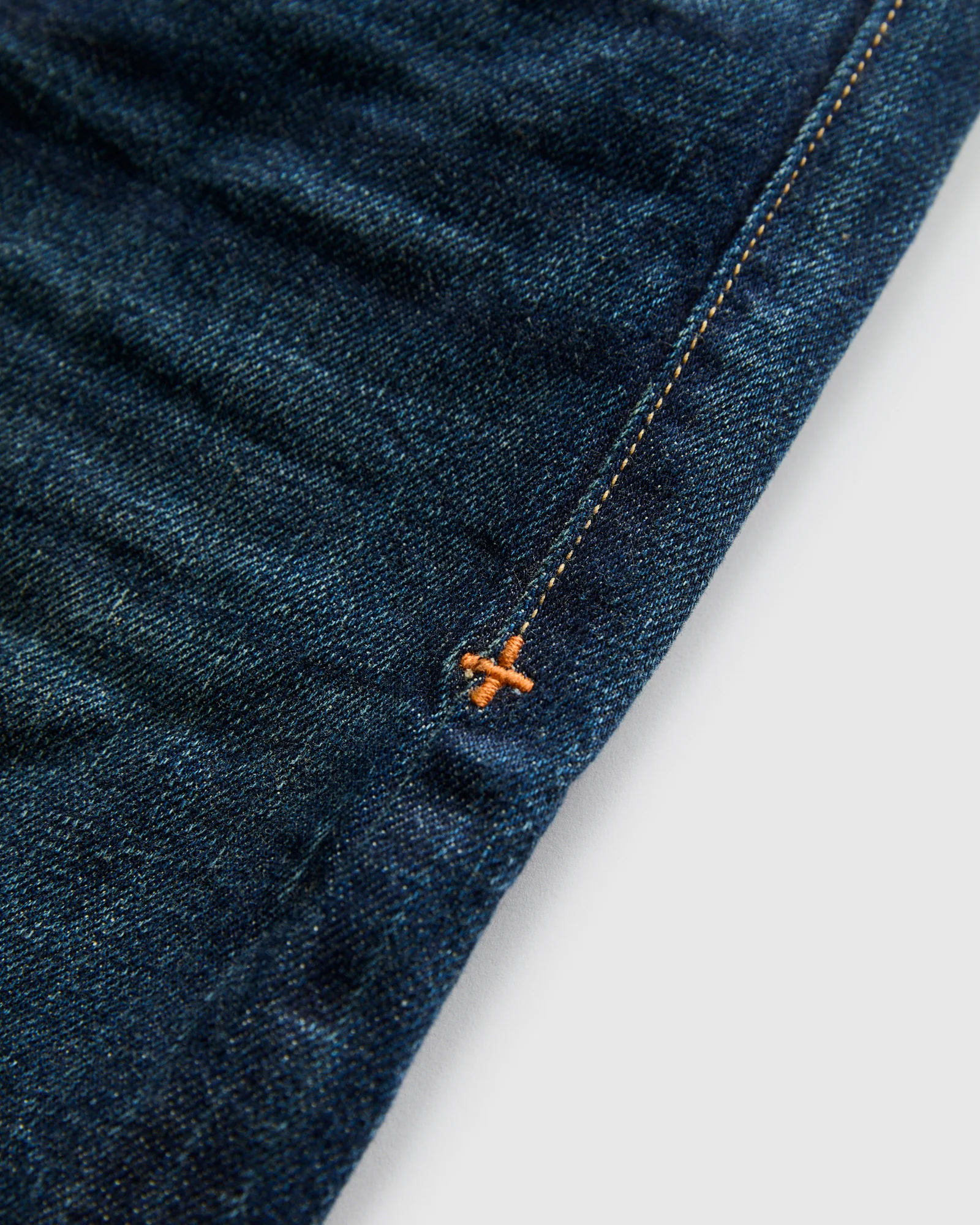 "Willie Eastland" 14oz Washed Selvedge Denim - Classic Straight Fit - Image 7