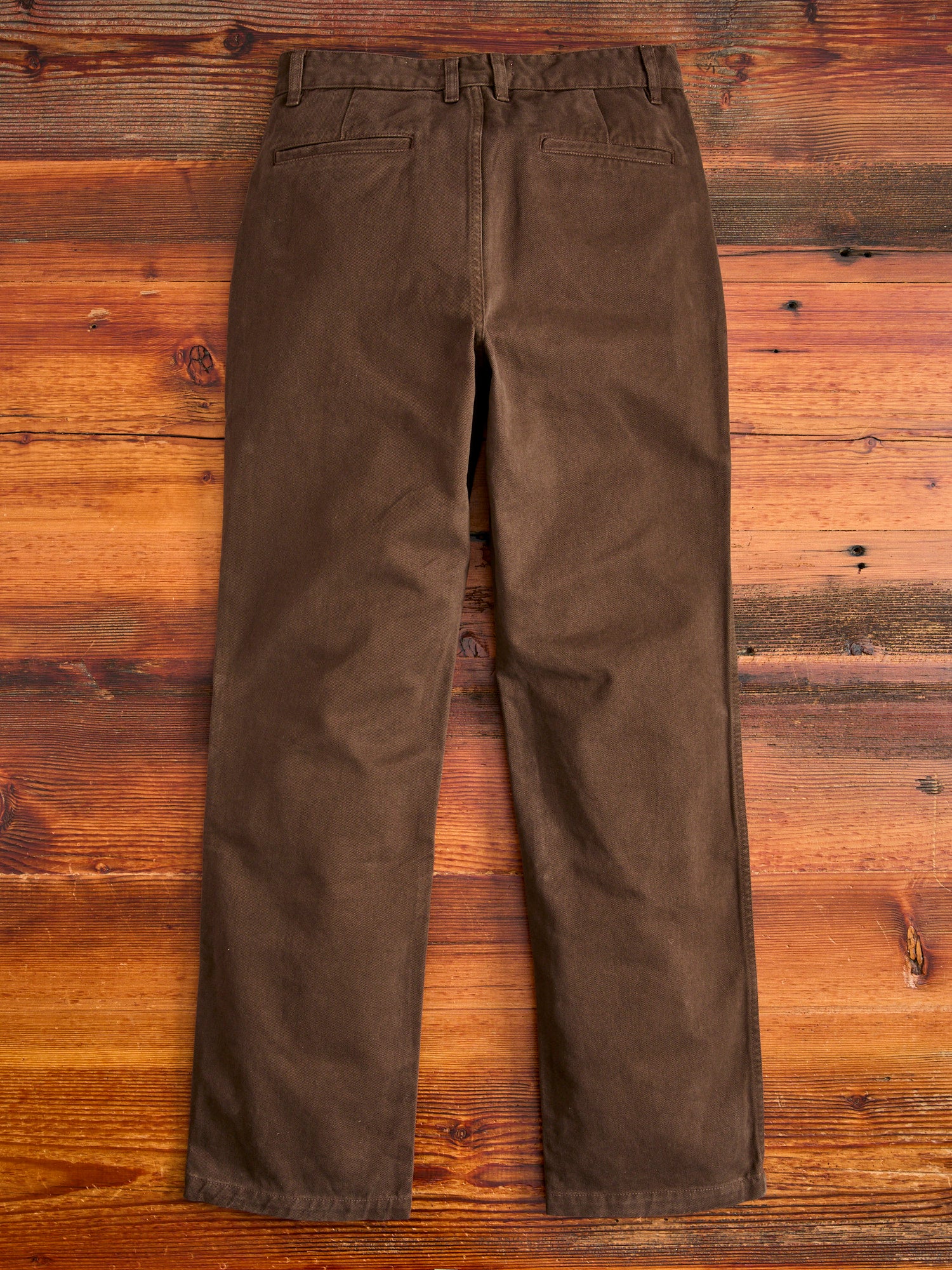 Work Pant in Espresso Twill - Image 3