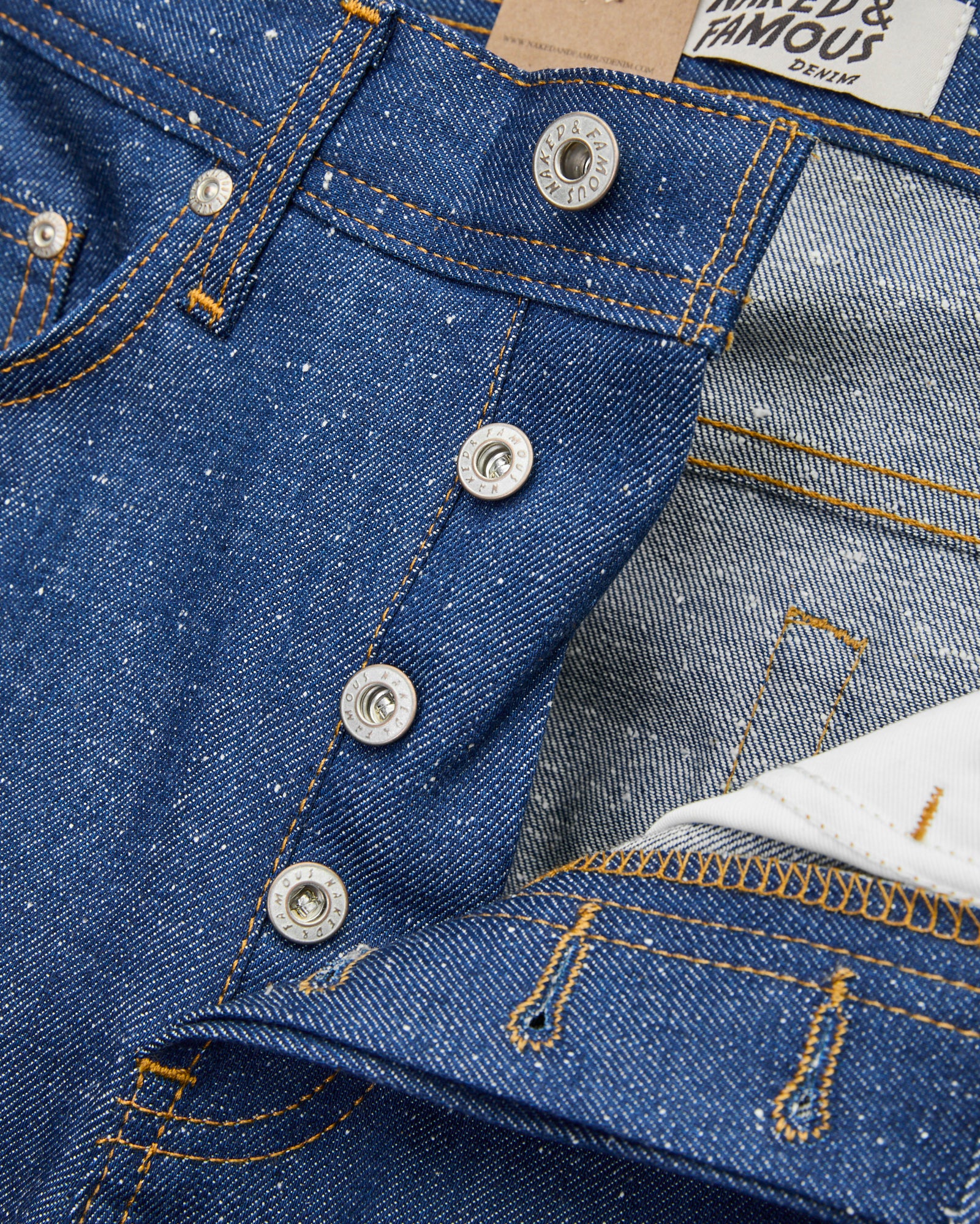 "Workforce Selvedge" 10.9oz Nep Selvedge Denim - Strong Guy Fit - Image 7