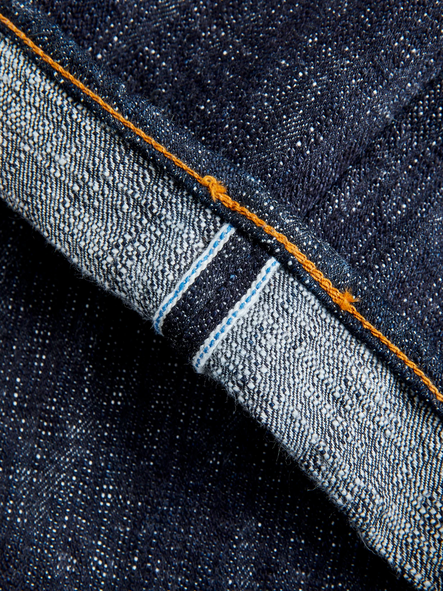 WSB-013 "Double Slub" 16oz Rinsed Selvedge Denim - Slim Tapered Fit - Image 11