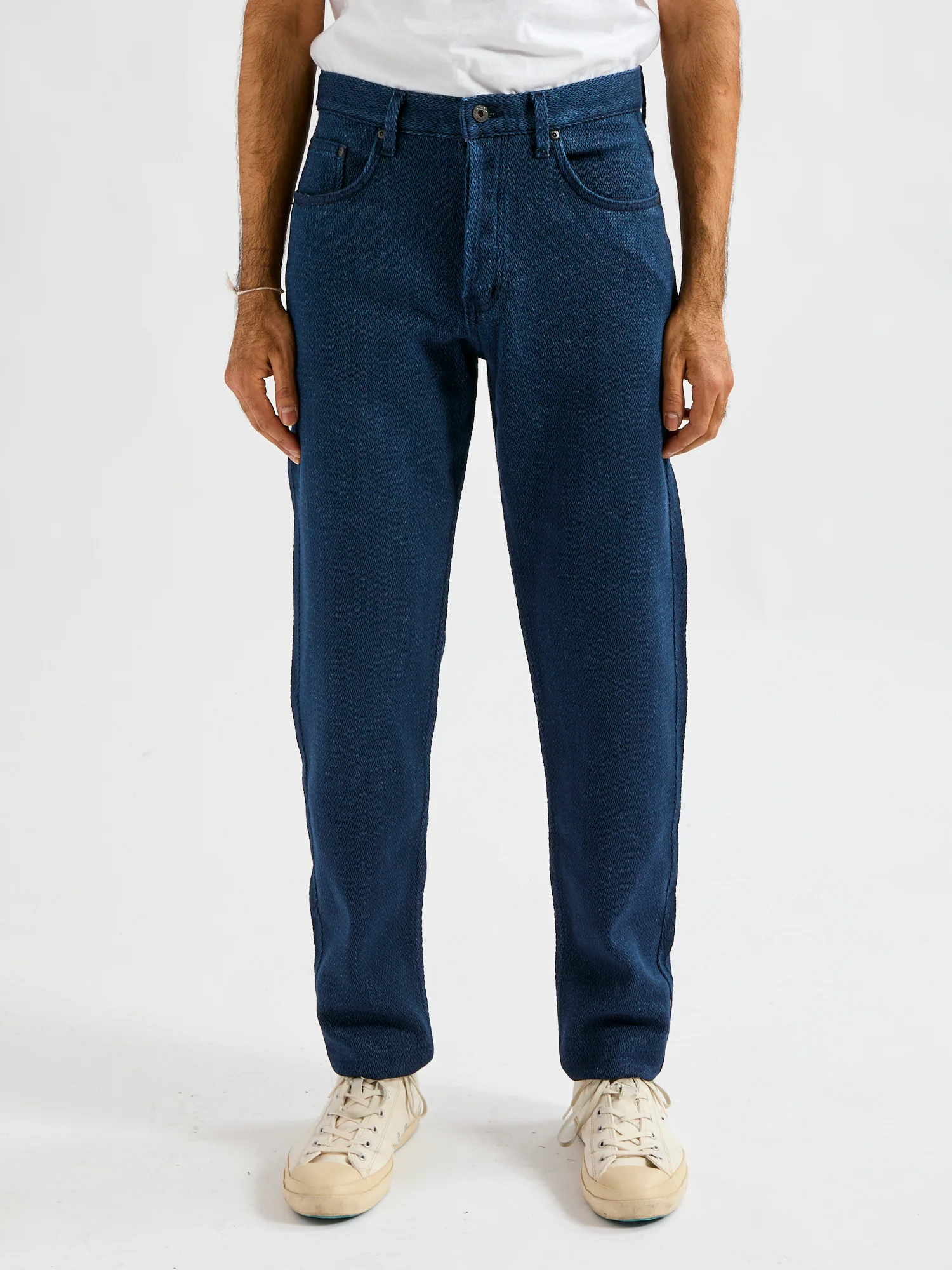 "Yagasuri" 9.5oz Jacquard Weave Denim - Easy Guy Fit - Image 2