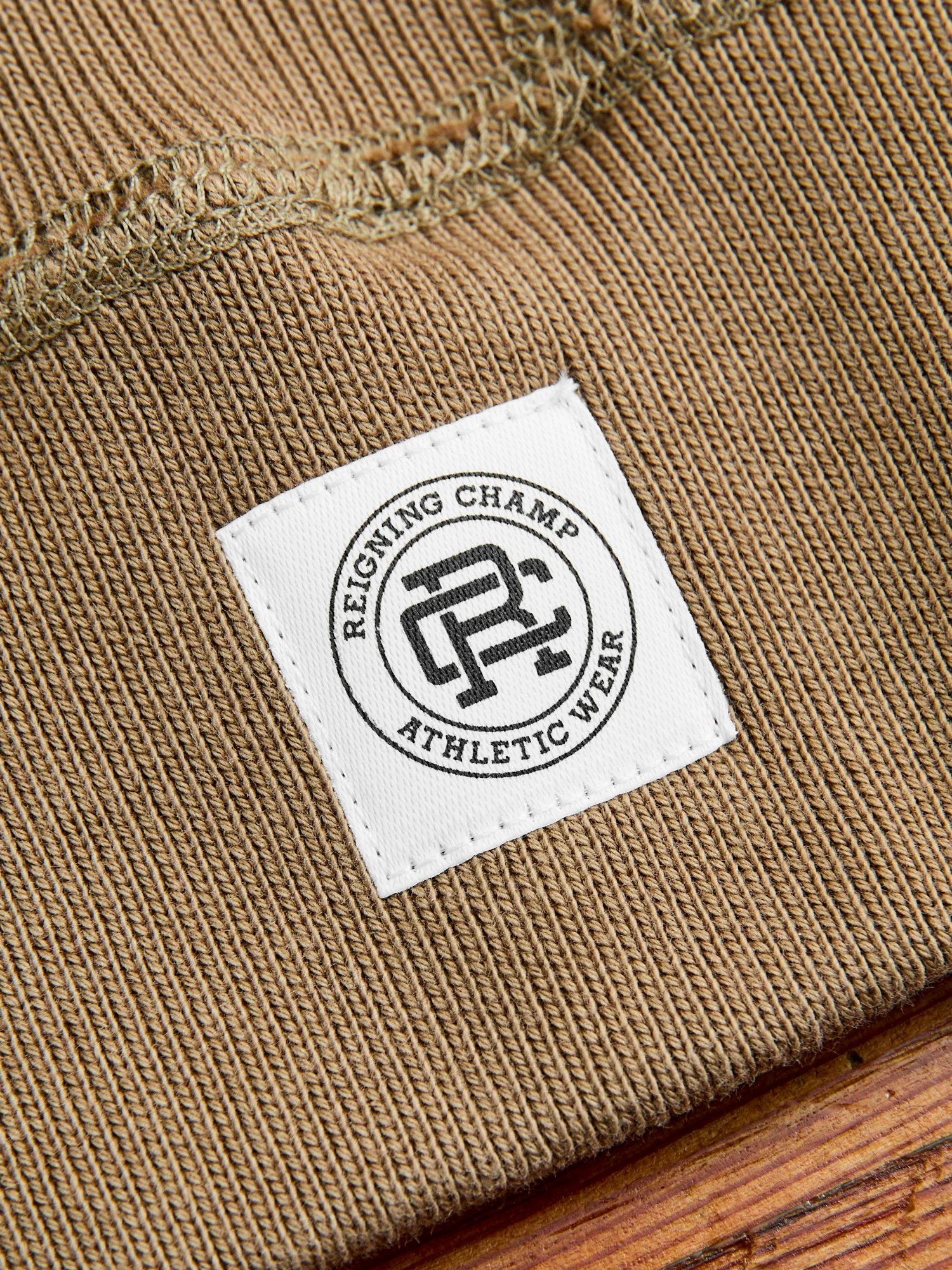 Zip Hoodie in Clay - Image 9